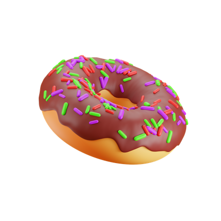 Doughnut  3D Icon