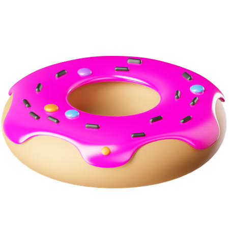 Doughnut  3D Icon