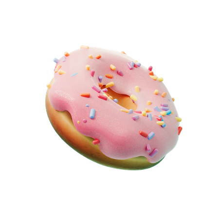 Doughnut  3D Icon