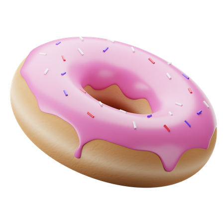 Doughnut  3D Illustration