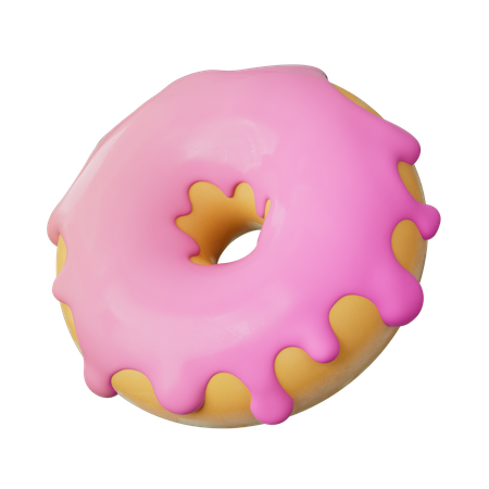 Doughnut  3D Illustration