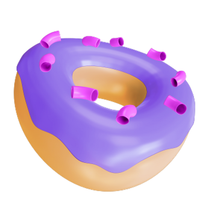 Doughnut  3D Illustration