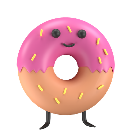 Doughnut  3D Illustration