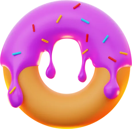 Doughnut 3D Icon
