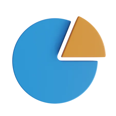 Doughnut Chart  3D Icon