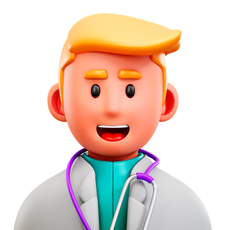 Doutor  3D Icon