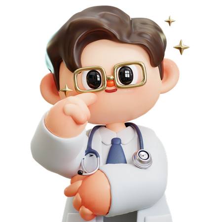 Doutor  3D Icon
