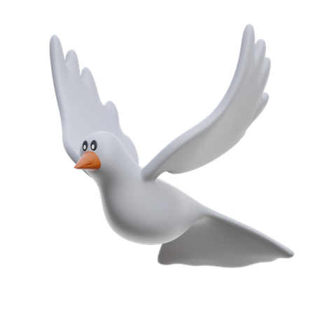 Dove  3D Icon