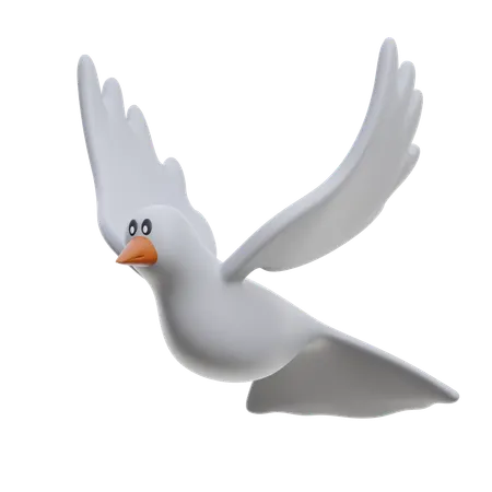 Dove  3D Icon