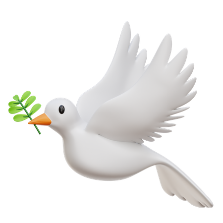 Dove  3D Icon