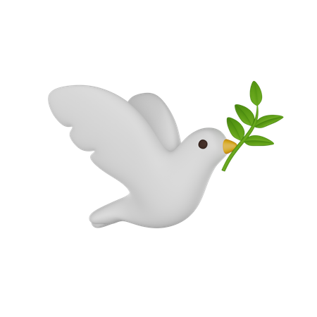 Dove Of Peace  3D Icon