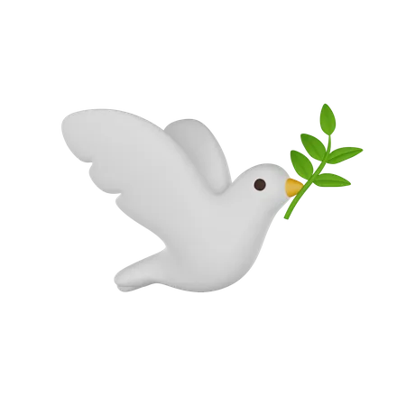 Dove Of Peace  3D Icon