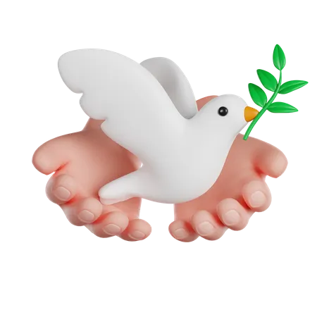 Dove Of Peace  3D Icon