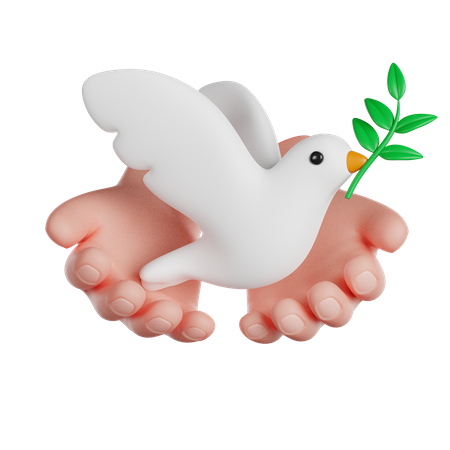 Dove Of Peace  3D Icon