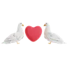 Doves With Heart