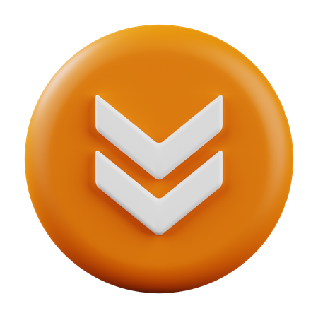 Down  3D Icon