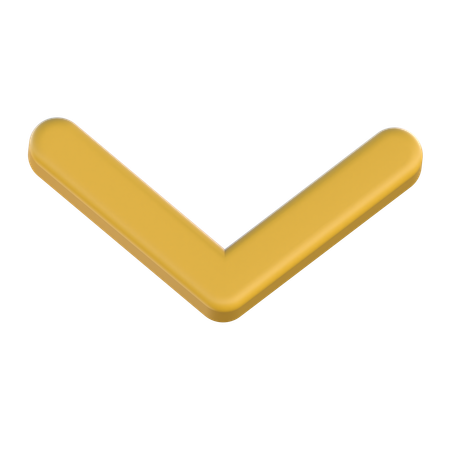 下矢印  3D Icon