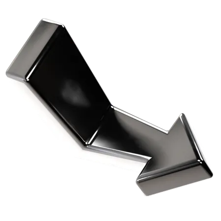 Down Arrow  3D Icon