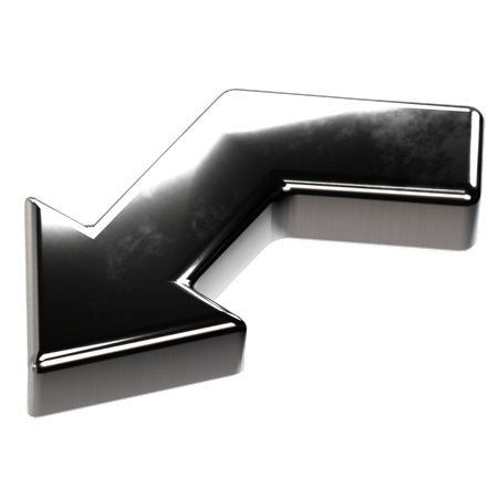 Down Arrow  3D Icon