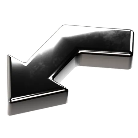 Down Arrow  3D Icon