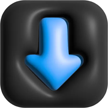 Down-Arrow  3D Icon