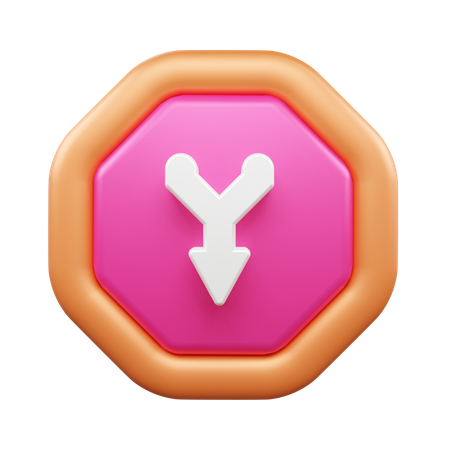 Down Arrow  3D Icon