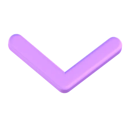 Down Arrow  3D Icon