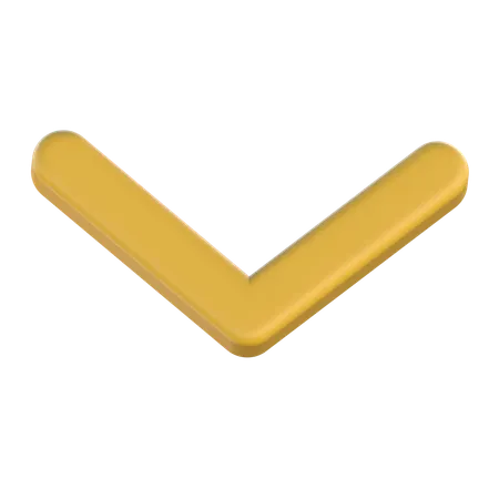 Down Arrow  3D Icon