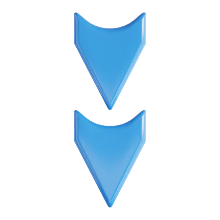 Down Arrow  3D Icon