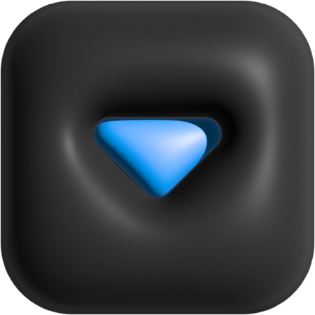 Down-Chevron  3D Icon