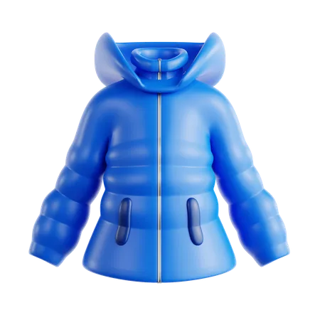 Down Jacket  3D Icon