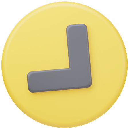 Down Right Arrow  3D Icon