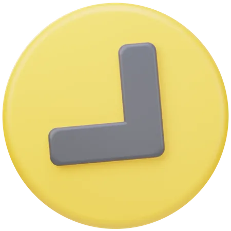 Down Right Arrow  3D Icon