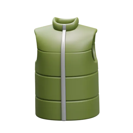 Down vest  3D Icon