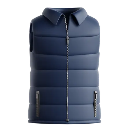 Down Vest  3D Icon