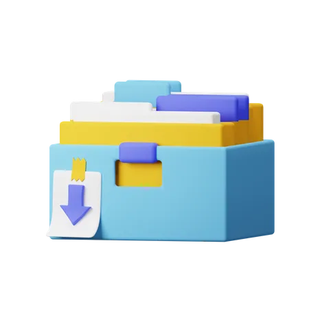 Download Archive  3D Icon