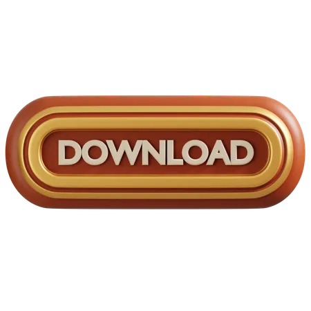 Download-Button  3D Icon