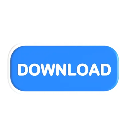 Download Button  3D Icon