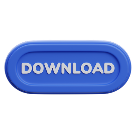 Download Button  3D Icon