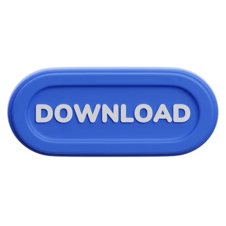 Download Button  3D Icon