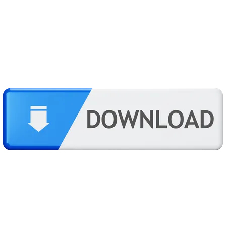 Download Button  3D Icon