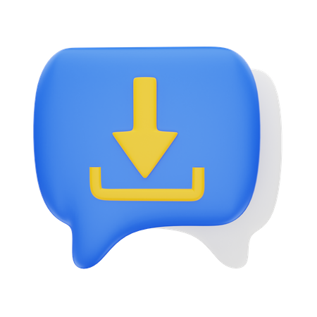 Download Chat  3D Icon