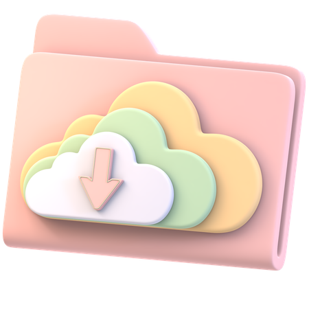 Download Cloud  3D Icon
