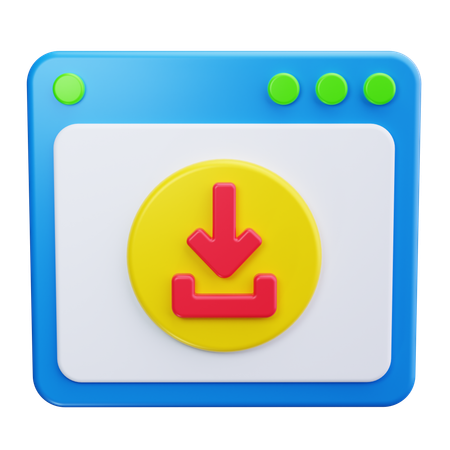 Download da web  3D Icon