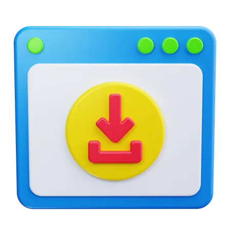 Download da web  3D Icon