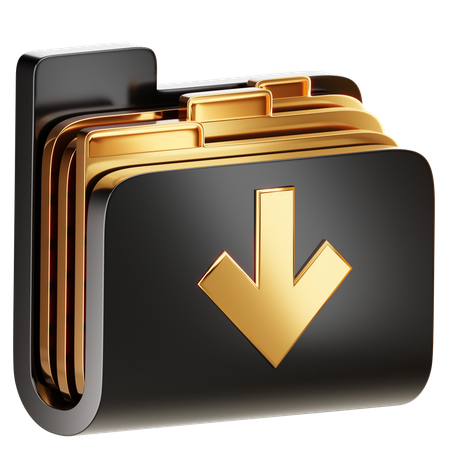 Download Data  3D Icon