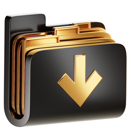 Download Data  3D Icon