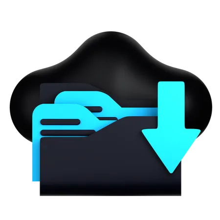 Download Data  3D Icon