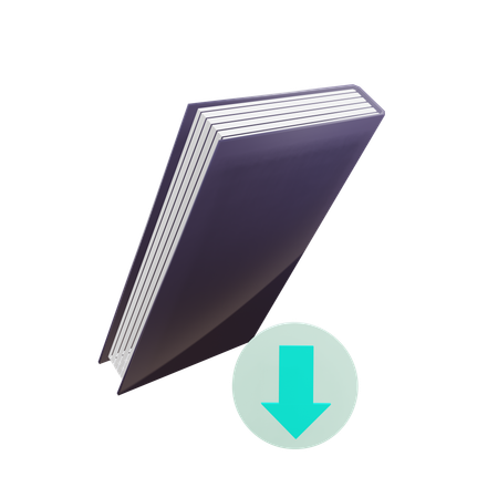 Download E Book  3D Icon