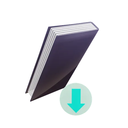 Download E Book  3D Icon